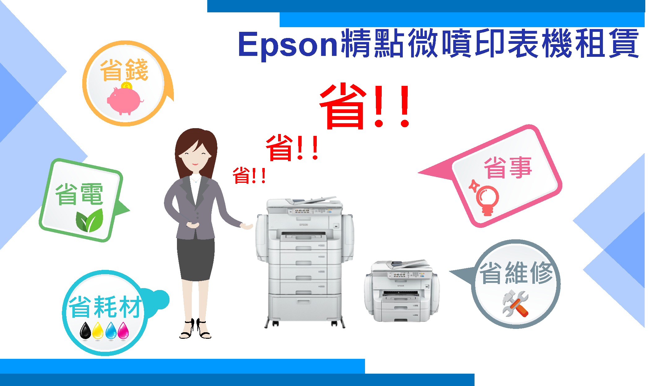 Read more about the article 高CP值!!Epson彩色微噴影印機租賃